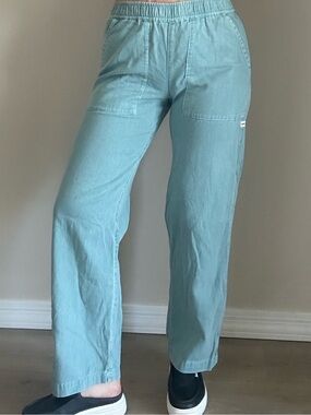 Hurley Light Sage Green Drawstring Pants
